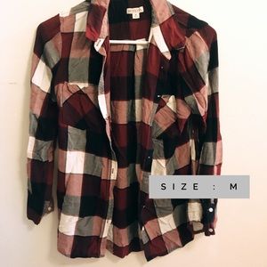 Plaid Button Up